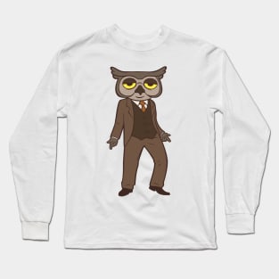 Mr Owl Long Sleeve T-Shirt